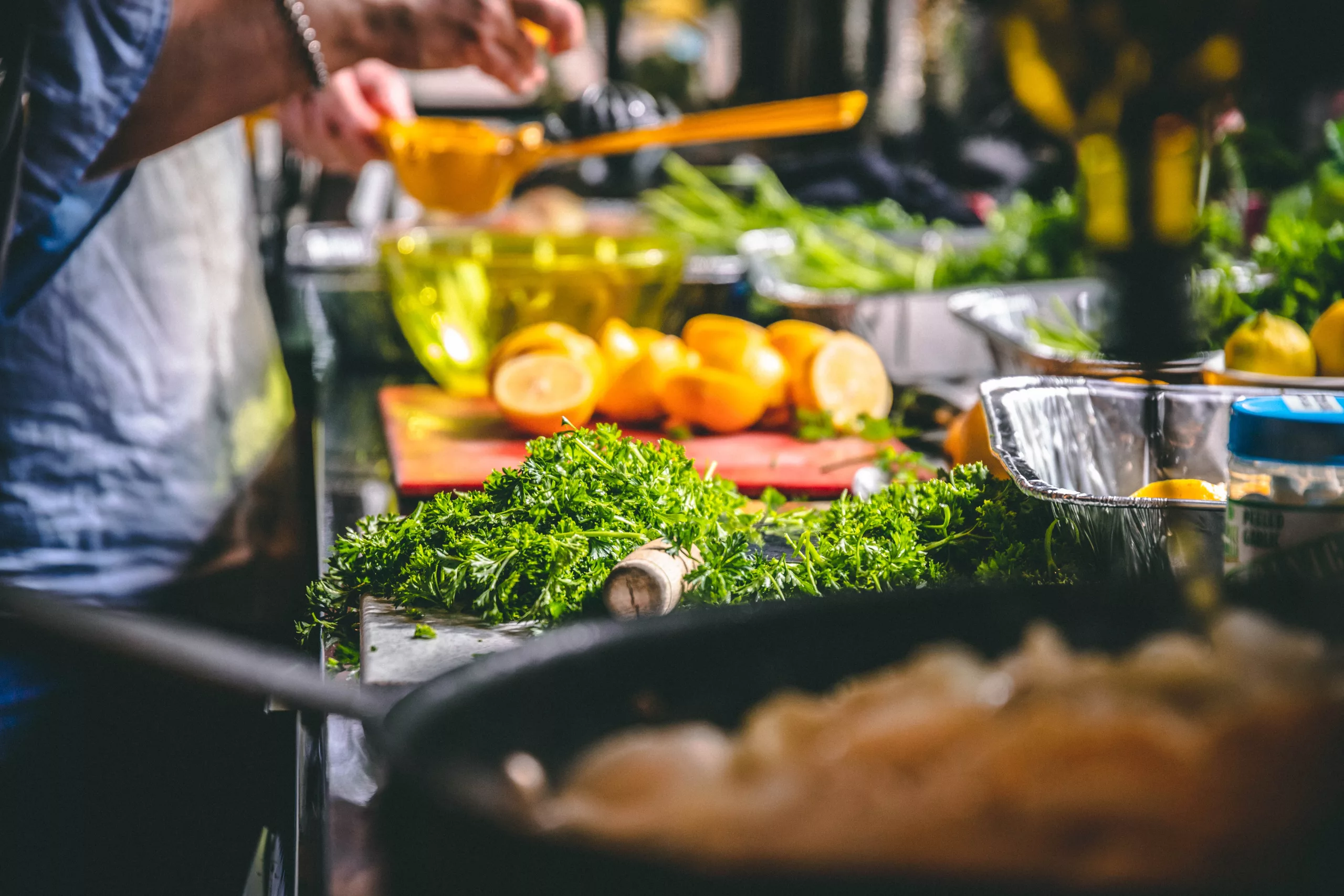 Preparo de alimentos